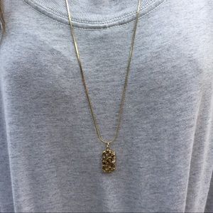 Gold Flower Necklace
